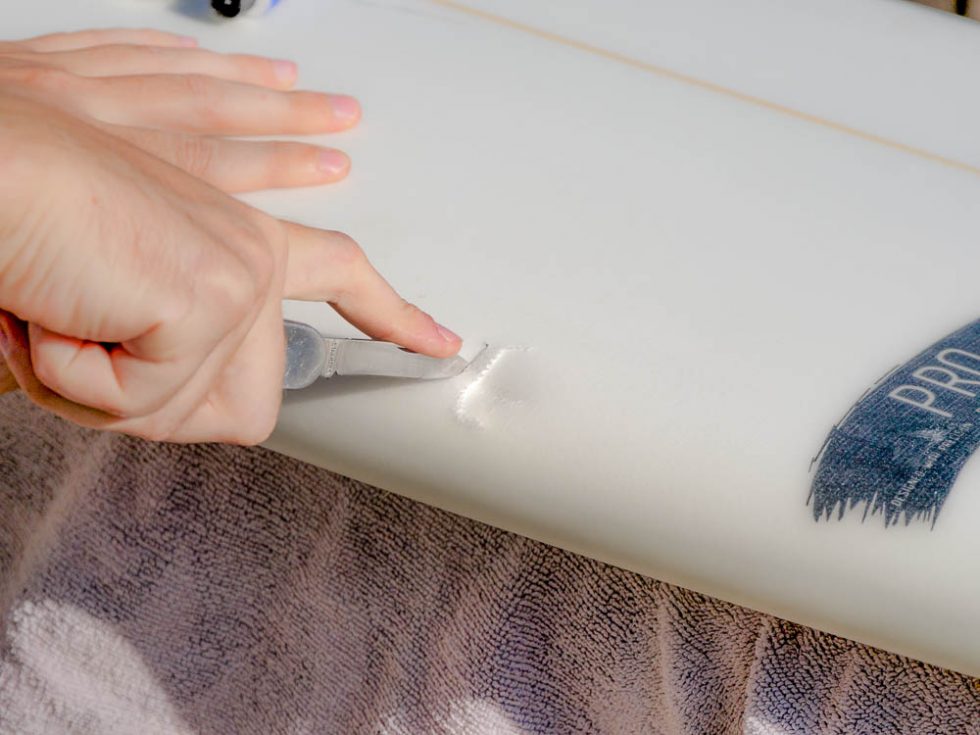 How To Fix A Surfboard Ding SBSboards